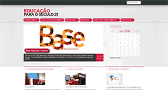 Desktop Screenshot of educacaosec21.org.br